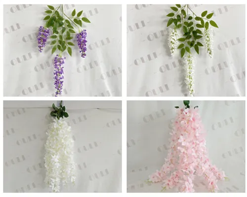 Yapay wisteria nereden alınır (ucuz, toplu ve düğün dekor seçenekleri)
