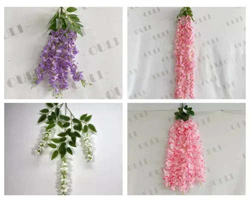 Yapay Wisteria Şubeleri VS Vines - Fark nedir ve bunları nasıl kullanılır?