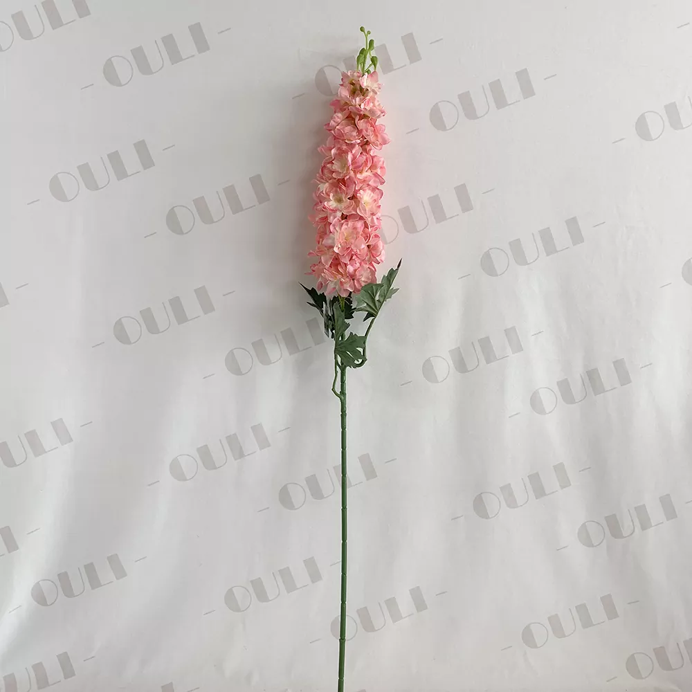 108cm artificial delphinium stems for church wedding aisle decoration